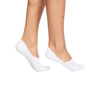 Nur Die Women's Damen Füssling Socks, White, 39-42