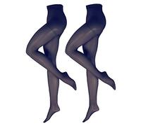Nur Die Women's Fit in Form 40 Strumpfhose 2er Tights, Marine, 38-40 (Pack of 2)