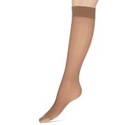 Nur Die Women's Knee fit in Shape Compression Sock Hosiery, Amber, One Size