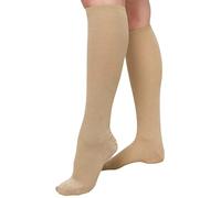 Nur Die Women's Knee-High Socks, Beige (Leinen 615) , 39-41