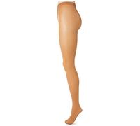 Nur Die Women's Pack of 2 Opaque 40 Denier Tights Soft Matte Look Comfortable Waistband Gusset Reinforced Toe, 40 den, Amber, M