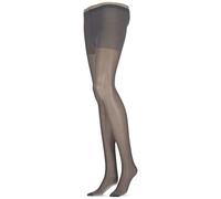 Nur Die Women's Seidenfein 15 Den Große Größen Fein-strumpfhose Seidig Glänzende Optik Komfortbund Nylon Tights, 15 denier, Gray, XL