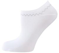 Nur Die Women's Soft & Durable Short Breathable Sneaker Socks, White, 35-38