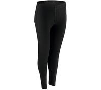 Nur Die Women's Treggings in Jeans-Look Relax & Go Stretch mit Taschen Komfortbund Skinny Fit Leggings, Schwarz, S