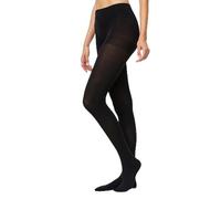 Nur Die Women's Ultra-Opaque Tights, Black, XL