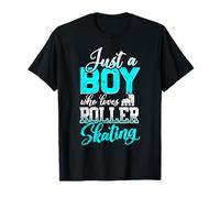 Nur ein Junge der Roller Skating Rides Roller Skating T-Shirt