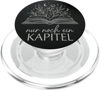 Nur Noch Ein Kapitel - Reading Aesthetic Floral Bookworm PopSockets PopGrip for MagSafe