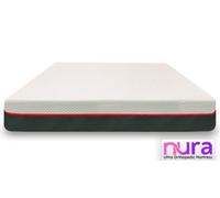 Nura 40HD 25cm Thick Ultra Orthopedic Extra Firm Memory Foam Mattress Nura Sleep White Single