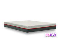 Nura Sleep Nura 40HD 25cm Thick Ultra Orthopedic Extra Firm Memory Foam Mattress in White | Size: Double Nura Sleep White Double