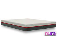 Nura Sports Lite 20cm Thick Ultra Orthopedic Super Firm Foam Mattress Nura Sleep White Single
