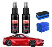 Nurafix Nano Car Spray, 2 Pcs Nano Car Scratch Removal Spray, Repair Nano Spray Scratches, Car Wax Spray Repairing Scratches, Nano Ceramic Coating for Cars (2 * 50ml)