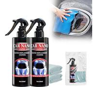 Nurafix Nano Car Spray, 2025 Car Nano Paint Coating Agen, Car Polish Car Body Scratch Remover,Fast Repair Scratches Repairing Polish Spray,Car Accessories Scratch Remover Kit for Cars