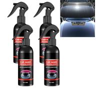 Nurafix Nano Car Spray, Nurafix Car Scratch Remover, Car Paint Repair, Nurafix Car Wax, Scratch Repair Wax for Car, Quickly Repairing Scratch, Suitable for All Kinds of Vehicles (4pcs)