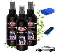 Nurafix Nano Car Spray, Nurafix Car Spray, Car Nano Repairing Spray, car paint restorer, car wax ceramic coating, Car Wax for Car Paint Scratch Repair (100ml-3)