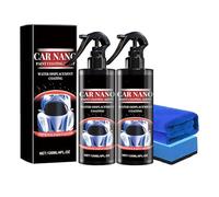 Nurafix Nano Car Spray, Nurafix Nano Car Scratch Remover, Fast Repair Scratches Repairing Polish Spray with Sponge & Wipes (2Pcs)