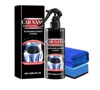 Nurafix Nano Car Spray, Nurafix Nano Car Scratch Remover, Fast Repair Scratches Repairing Polish Spray with Sponge & Wipes (1Pcs)