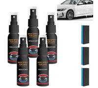 Nurafix Nano Car Spray, Nurafix Nano Scratch Remover, Nurafix Scratch Repair, Car Scratch Repair Nano Spray, Auto Nano Ceramic Coating Polishing Spraying, Effective Car Scratch Repair (5pcs)