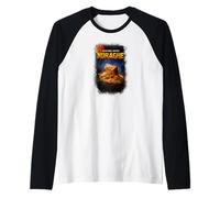 Nuraghe - Sardinia Italy Ancient Ruins Design Raglan Baseball Tee