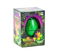 NURCHUMS Dinosaur Hatching Egg Triceratops - Hatch & Grow Interactive Toy, 11 cm Collectible Figure