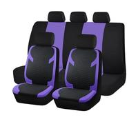 NURCIX Car Seat Covers Full Set,Compatible with KIA Rio,accessory,7-Purple