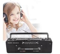 NURCIX Cassette Player Recorder Cassette Boombox Radio, AM/FM Radio, Double Tape Player, FM/SW/WM Radio - MP3/U Disk, TF Card Playback - One-Click Recording/Transcription, Classic Style