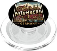 Nuremberg Germany Travel Souvenir City Gift PopSockets PopGrip for MagSafe