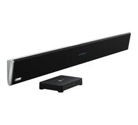 Nureva HDL310 - Black Wall-mounted audio conferencing system with sound bar and microphone - especially for large meeting rooms.