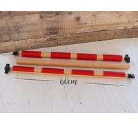 Nurge Adjustable Embroidery Table Support, Hand-Polished Natural Wooden Cross Stitch and Embroidery Hoop (190-3B, 60 cm)