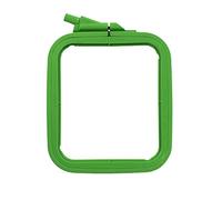 Nurge Embroidery Cross Stitch Square Oblong Rectangle Plastic Frame Green #1 ~ 95mm x 110mm