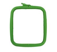 Nurge Embroidery Cross Stitch Square Oblong Rectangle Plastic Frame Green #3 ~ 195mm x 220mm