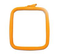 Nurge Embroidery Cross Stitch Square Oblong Rectangle Plastic Frame Orange #3 ~ 195mm x 220mm