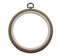 Nurge Embroidery Flexi Hoop Round Cross Stitch Display Sand #4 20.5cm