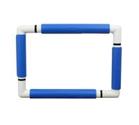 Nurge Embroidery Snap Frame Lightweight Cross Stitch Tapestry Needlework Hoop 21cm x 29cm (Blue)