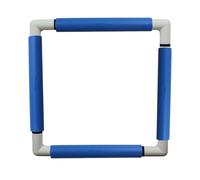 Nurge Embroidery Snap Frame Lightweight Cross Stitch Tapestry Needlework Hoop 29cm x 29cm (Blue)