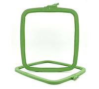 Nurge Green Large (No:4) Plastic Square Embroidery Hoop, Cross Stitch Hoops, Punch Needle Hoop , DIY Craft Sewing,ABS Plastic Embroidery Hoops