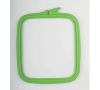 Nurge Green Large Plastic Square Embroidery Hoop, Cross Stitch Hoops, Punch Needle Hoop No:3 Medium