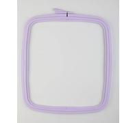 Nurge Lilac Large (No:4) Plastic Square Embroidery Hoop, Cross Stitch Hoops, Punch Needle Hoop , DIY Craft Sewing,ABS Plastic Embroidery Hoops