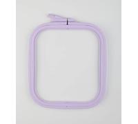 Nurge Lilac Small (No:2) Plastic Square Embroidery Hoop, Cross Stitch Hoops, Punch Needle Hoop , DIY Craft Sewing,ABS Plastic Embroidery Hoops