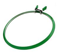 Nurge Premium Quality, Metal Spring Tension Embroidery Hoops, Cross Stich Hoop, Darning Hoops, Embroidery Tension Shed (Green, Large)