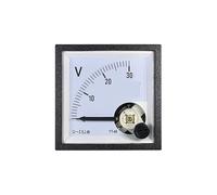NURII YT48 AC Voltmeter, Pointer Small Voltmeter, 99T1 CP48 BE48 Size 45mm, Electromagnetic Instrument, 100V 250V 300V 450V 500V 600V(AC 300V)