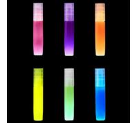 Nurila 6 Colours Fluorescent Paint, Highlight Acrylic Paints Neon, Luminous Colours Glow-in-the-Dark Colour for Painting, DIY Creation, Halloween, Christmas, Glow in the Dark Colour (6 ml)