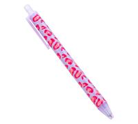 Nurila Pack of 4 Erasable Ballpoint Pens, Panda Theme, Rollerball Pen, Erasable Pen for Student, Office, School, 0.5 mm Erasable Pen, Blue