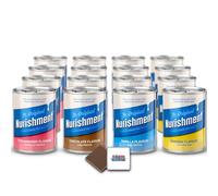 Nurishment Energy Drink Tins 400ml | Custom Case Of 12 | Choose From 4 Flavours & Receive 3Pcs Of Each Choice Boxed Treatz