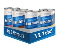 Nurishment High Protein Milk Drink 12 Pack 400g Choose 3 Flavours | Nutritionally Enriched, Build Your Own Variety Pack