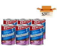 Nurishment The Original High Protein Milk Drink - Hazelnut Swirl Flavour Fusion 400g (Pack of 6)