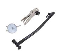 Nurnesy 0-10mm Range 0.01mm Resolution Disc Brake Rotor Gage Set with Flexible Shaft and Clamp for Tire Wheel Runout Gear Backlash Valve Wear Assessment