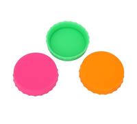 Nurnesy 18pcs Soft Silicone Can Lid Spill Proof Dust Proof Reusable Cover for Standard Beverage Cans with 2.13 Inch Top Size,Ideal for Kitchen,Outdoor Use