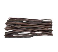 Nurnesy 30Pcs Bunny Chew Stick Fruit Tree Animal Chewing Branch for Small Rodents Oral Health Improvement