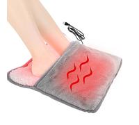 Nurnesy Electric Foot Heating Pad, Supply Heater Usb Warmer, Office Heated Feet Warmer for Cold Feet, Electric Feet Warmer Fast Heating Pad Foot Warmer for Home Under Table Desk