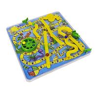 Nurnesy Gluttony Game Kids Breakout Games 3D Snakes and Ladders Games Board Games Suitablefor Kids Adults Family Parent Child Interaction Puzzle Games (Colorful)